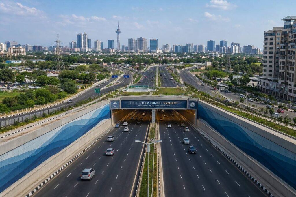 Dwarka Expressway to Vasant Kunj Tunnel