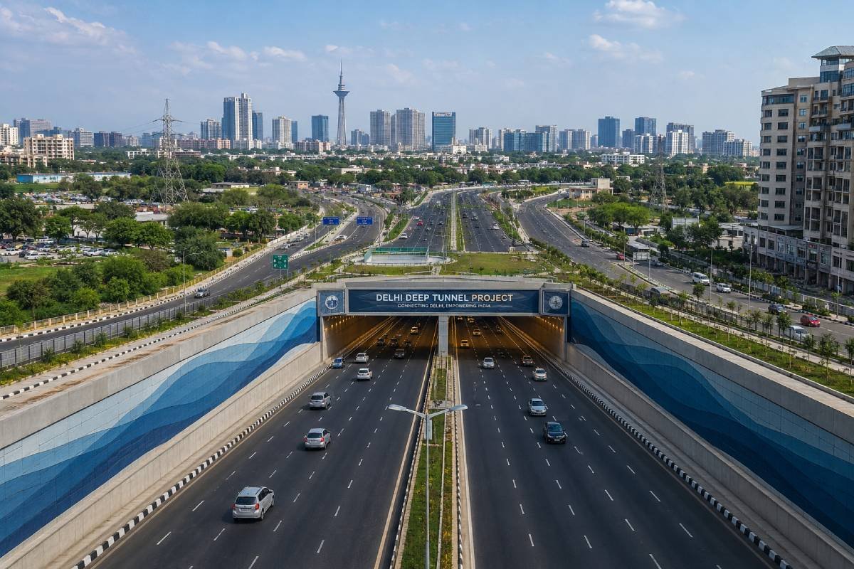 Dwarka Expressway to Vasant Kunj Tunnel